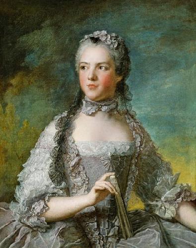 Jean Marc Nattier Madame Adelaide de France Norge oil painting art